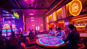 Experience the excitement of jun88 with vibrant casino games and engaging players.