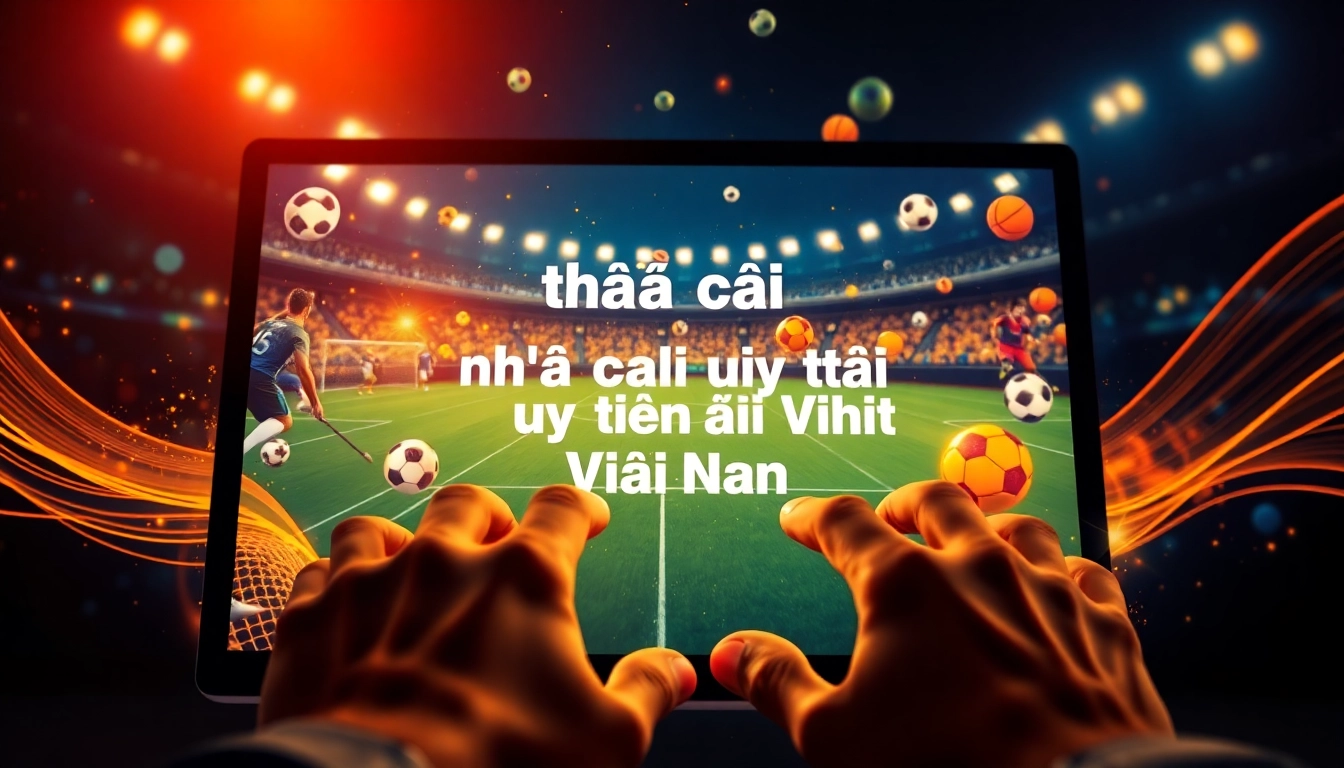 Explore nhà cái uy tín nhất Việt Nam through an engaging digital sports betting scene.