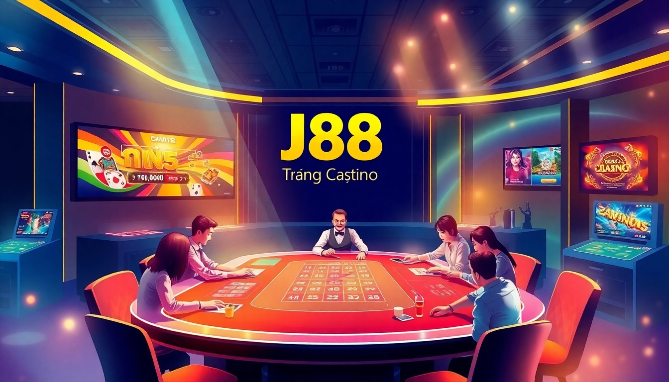 Discover the innovative gaming experience at trang chủ j88, featuring vibrant online casino elements.