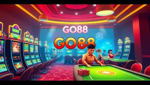 Experience thrilling games at GO88's vibrant online casino.