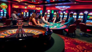 Experience high-stakes casino excitement at https://shbet.cruises/ with a lively roulette table full of action and vibrant gaming culture.