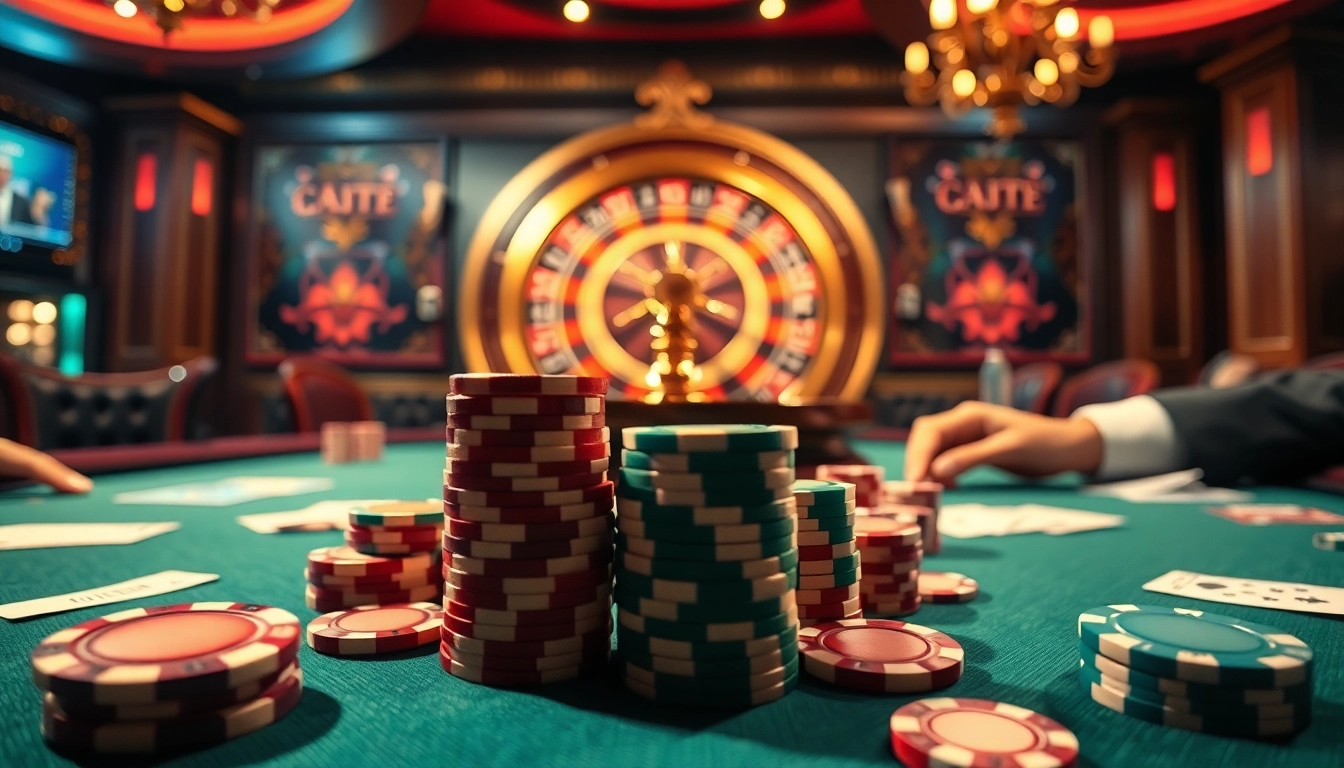 Experience the thrill of winning at nhà cái qh88 with vibrant casino tables and high-stakes poker action.
