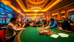 Explore the thrilling gaming at https://68gamebai.download/ with vibrant tables filled with high-stakes bets and excitement.