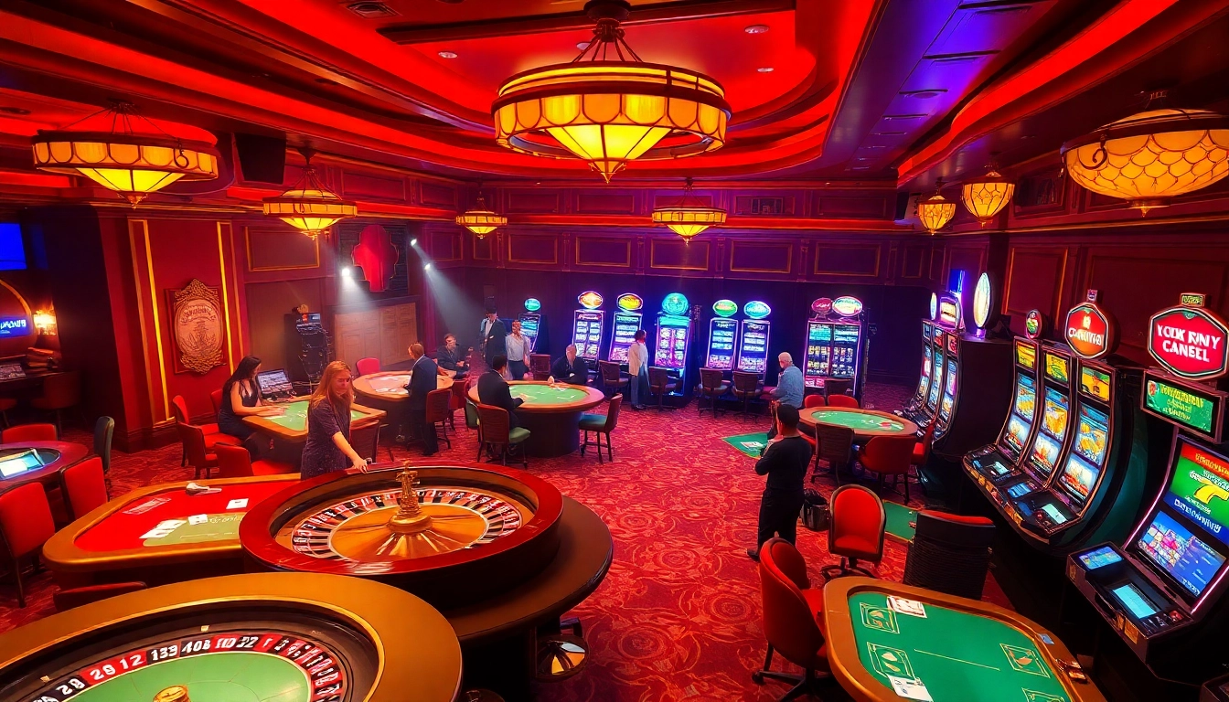 Experience the vibrant LOTO188 casino atmosphere filled with thrilling poker and roulette games, inviting players to explore.