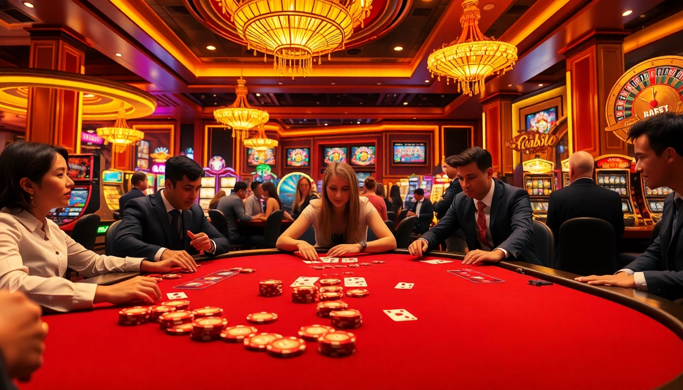 Experience the thrill of a casino atmosphere at https://123bvi.org/, where poker games engage players amidst luxurious settings.