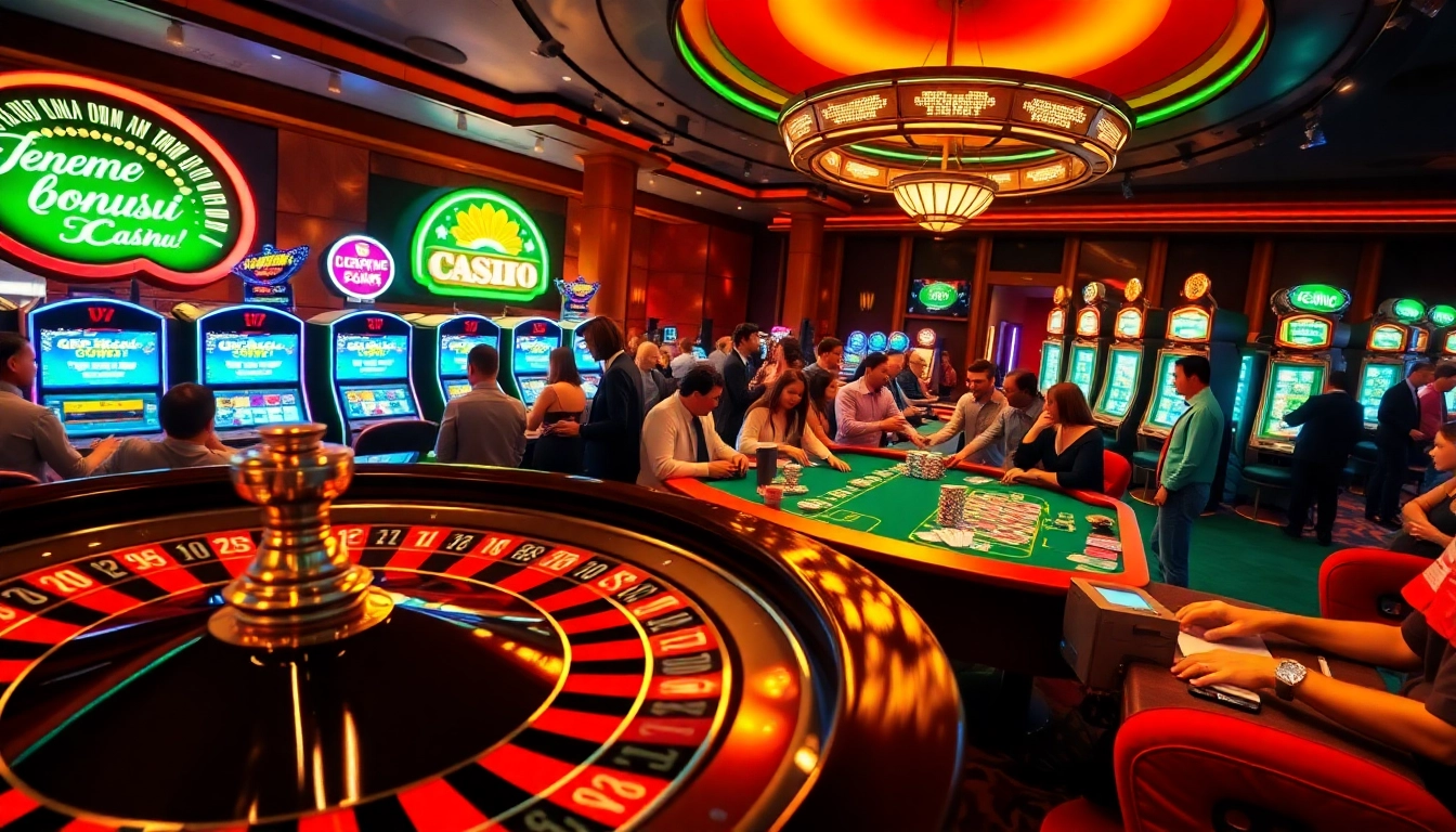 Experience the thrill of winning with deneme bonusu at exciting casino tables filled with enthusiastic players.